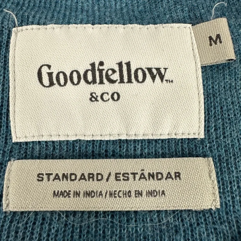 Goodfellow and Co Mens Blue Sweatshirt Size M Standard Fit